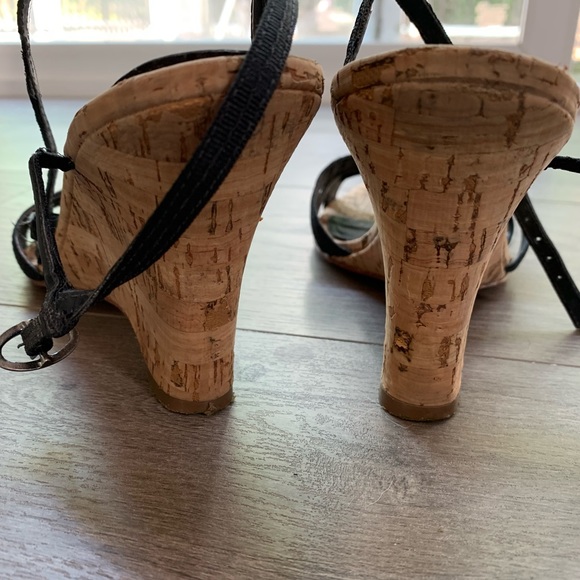 Nordstrom black wedges - Picture 4 of 7